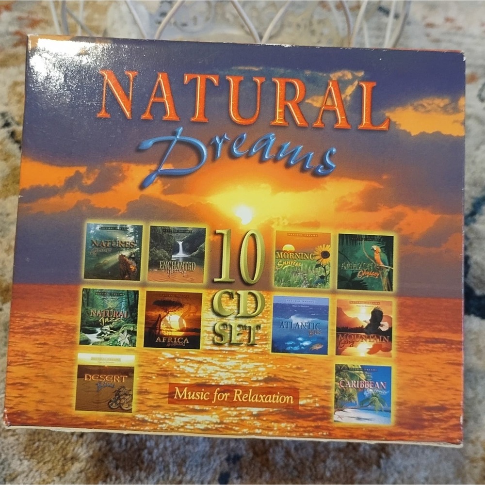Natural dreams set of 10 CDs relaxation music sounds complete